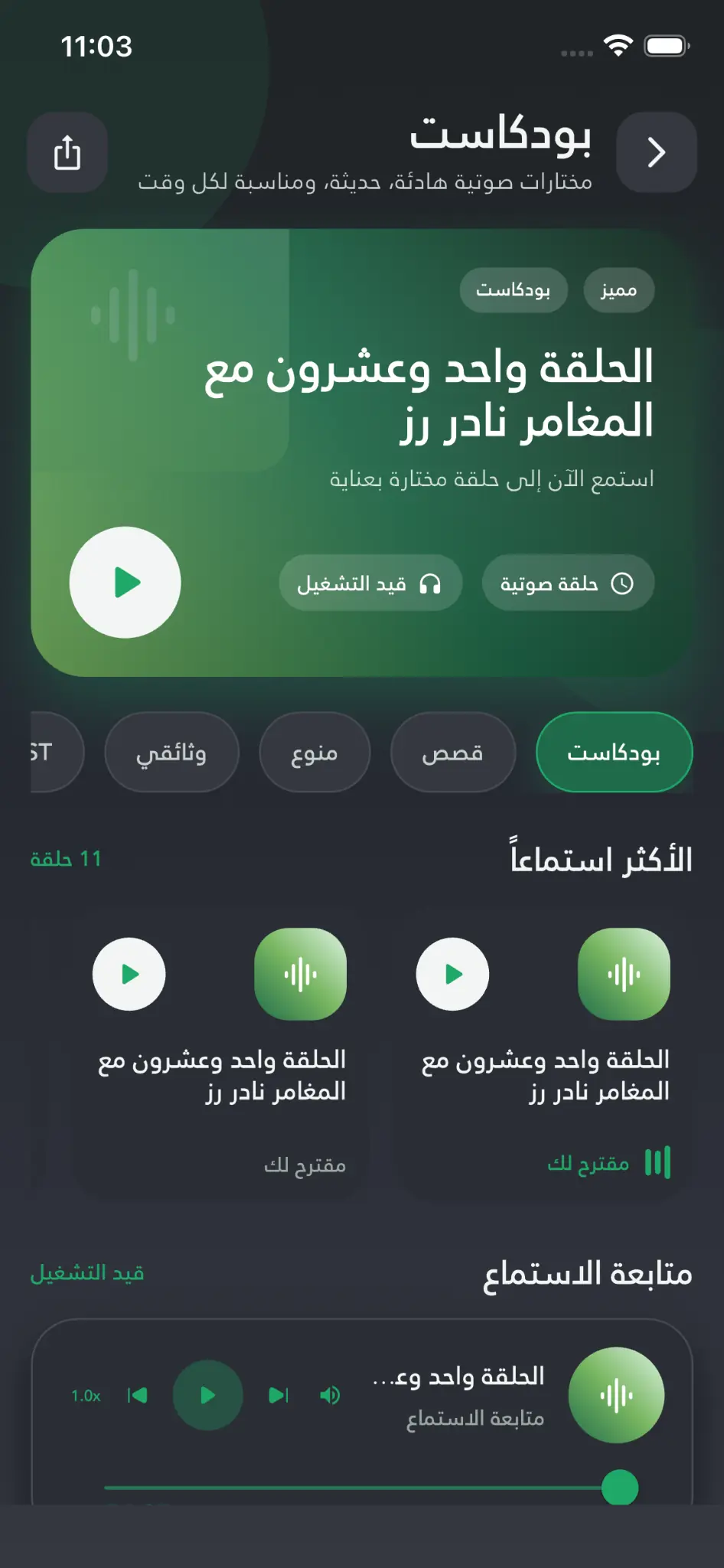 Syrians in UAE podcast experience
